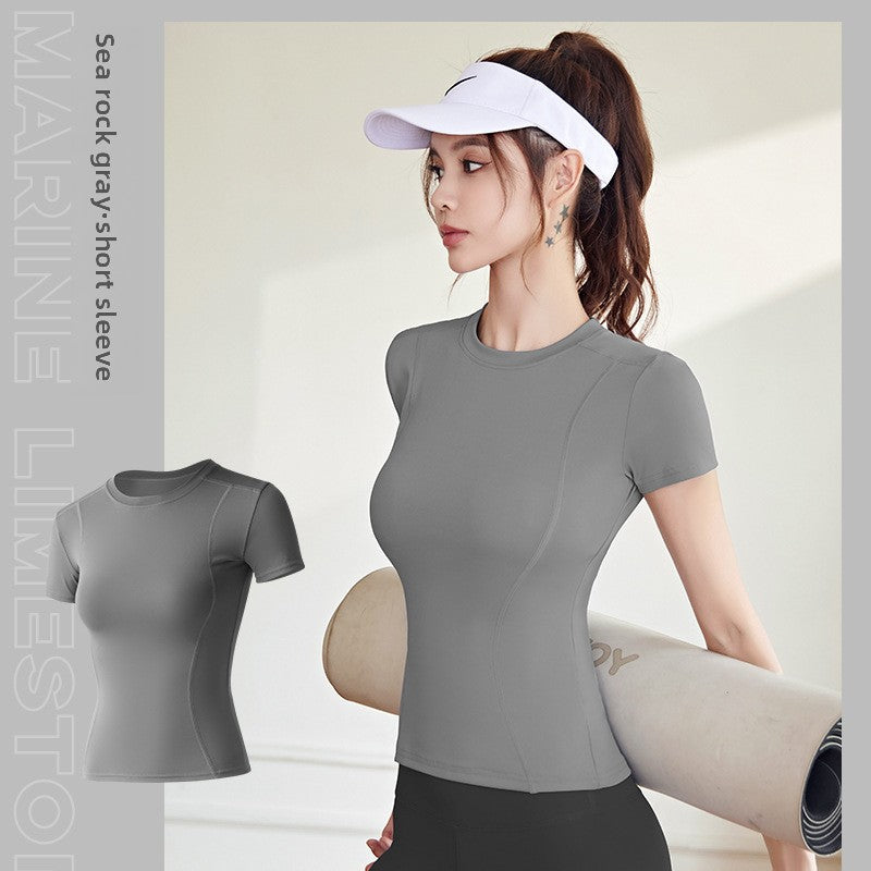 Stretch Fitness T-Shirt  Sports Top