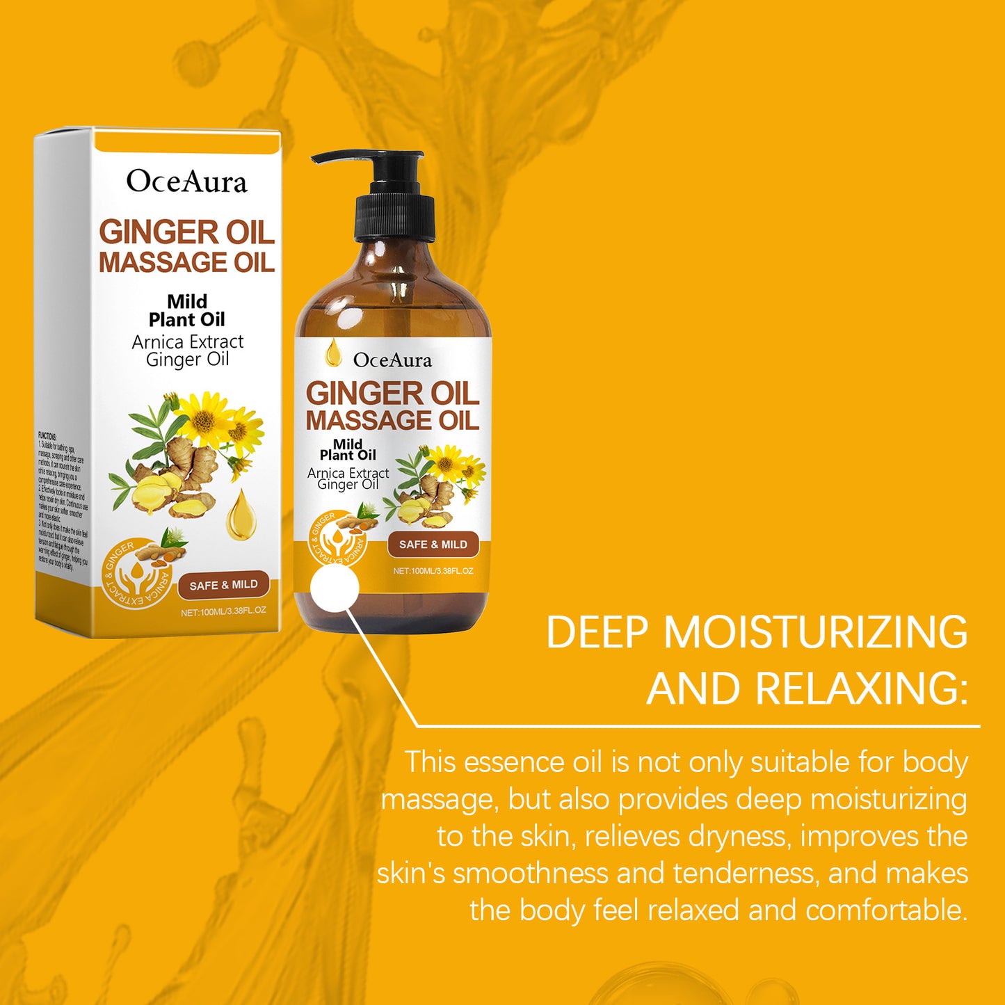 Ginger Massage Essential Oil