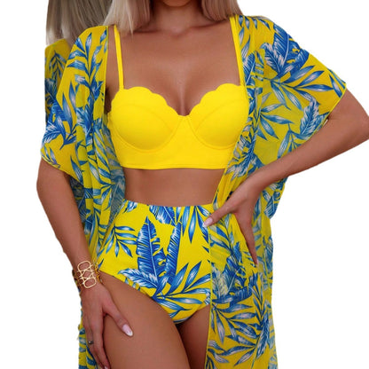 Womens Three Piece Swimsuit
