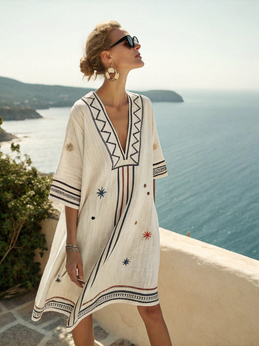 Super Fairy V Neck Dress