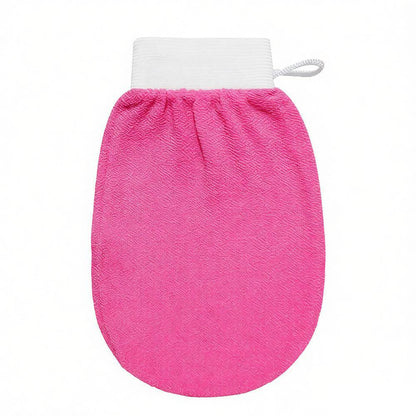 Exfoliating Bath Glove with Double-Sided Texture Drip Depot