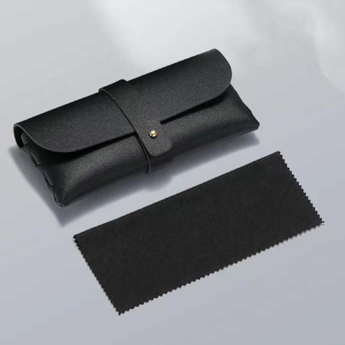 Leather handmade glasses case