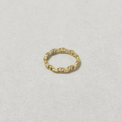 Titanium Steel Pig Nose Ring 18K Gold Plated Unisex Jewelry Drip Depot