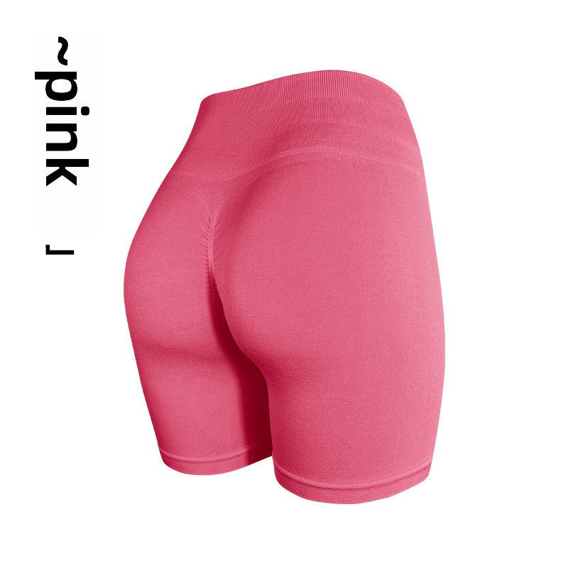 High-Waisted Yoga Sports Shorts