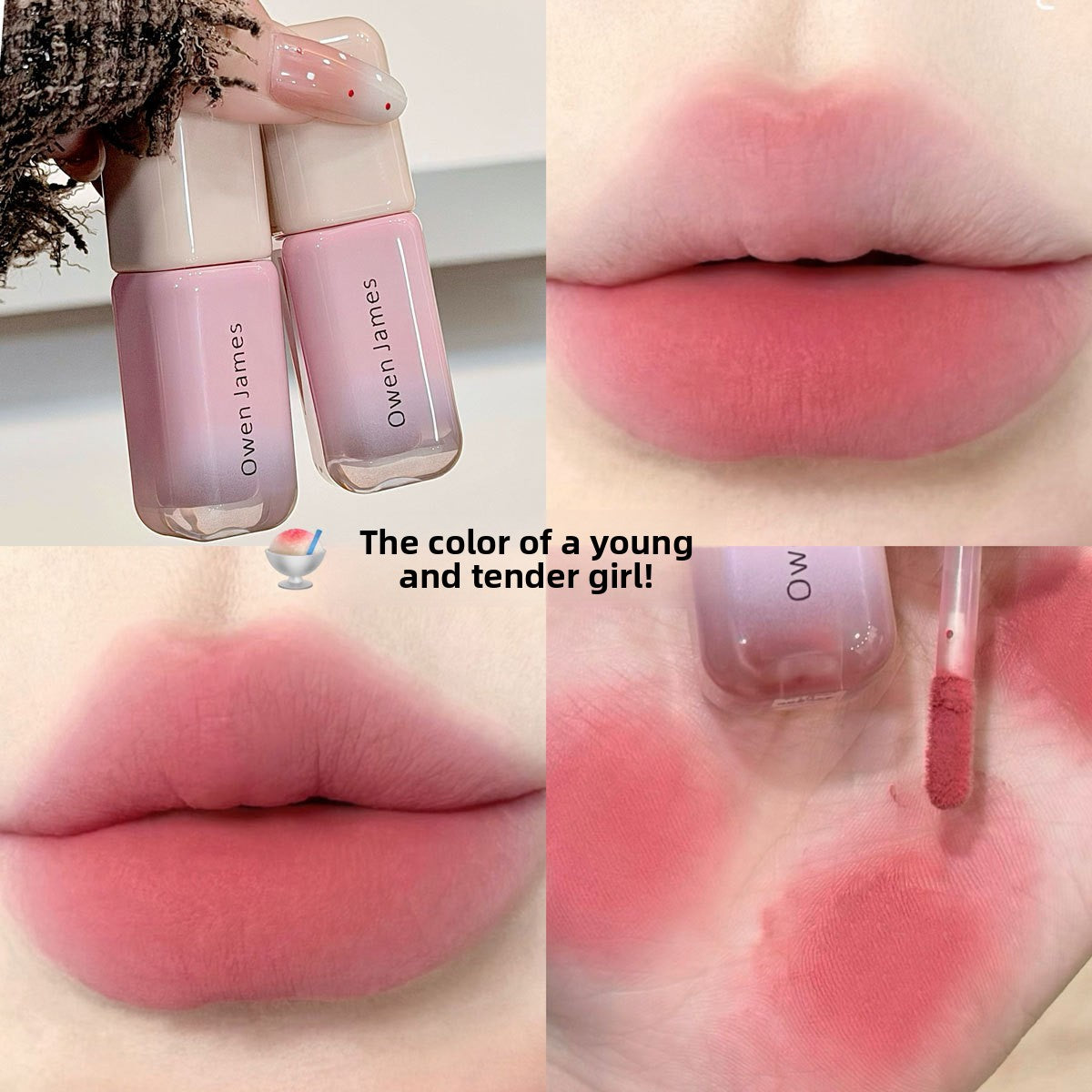 Matte Milk Mist Lip Gloss/Lip Mud