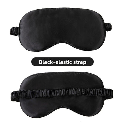 Reversible Satin Sleep Eye Mask with Light Blocking Drip Depot