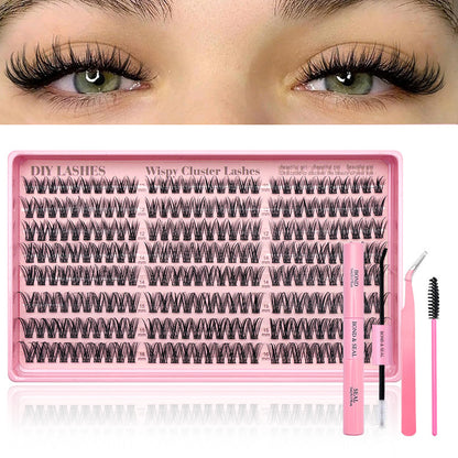 DIY False Eyelash Kit with Application Tools