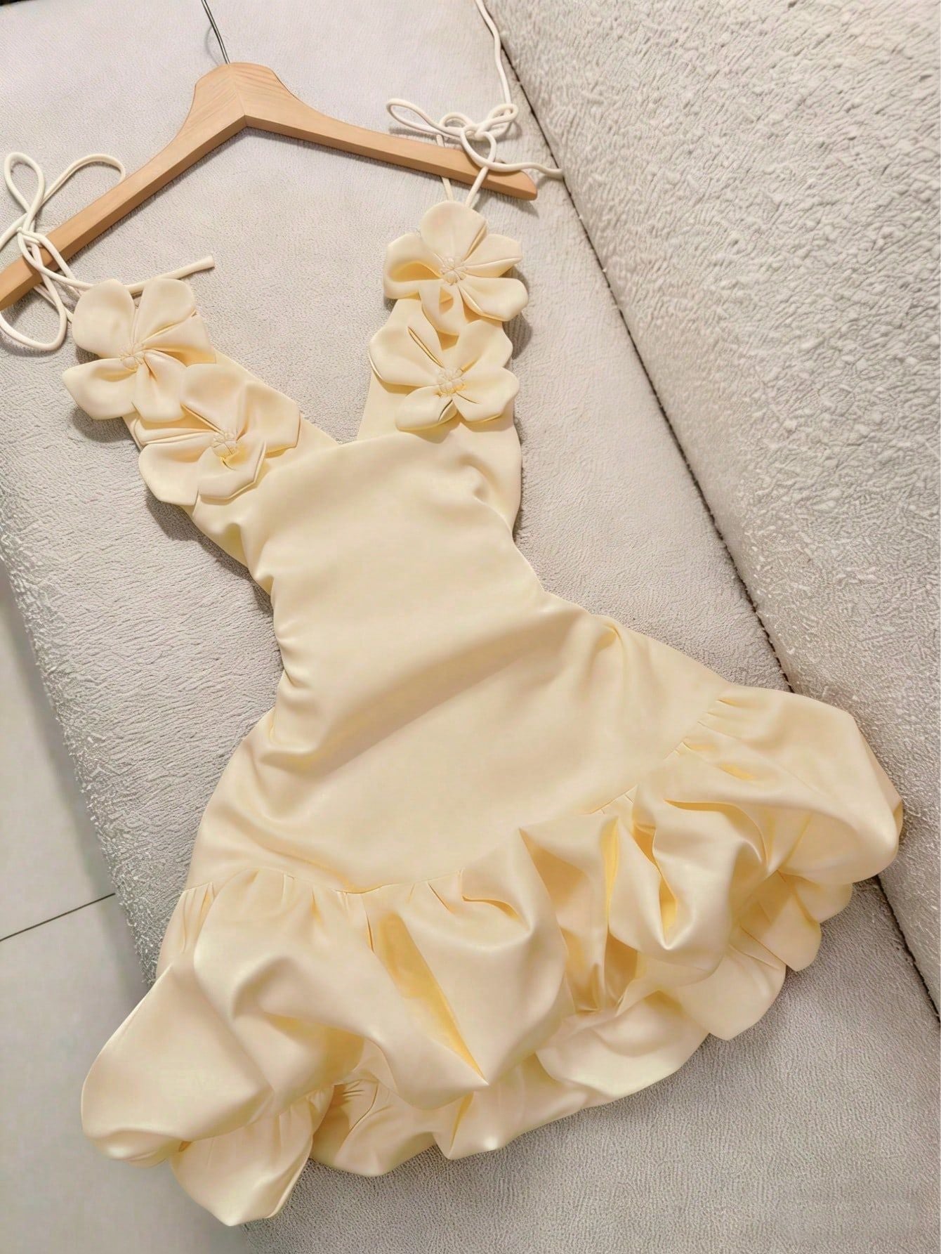 Floral Strap Holiday Dress