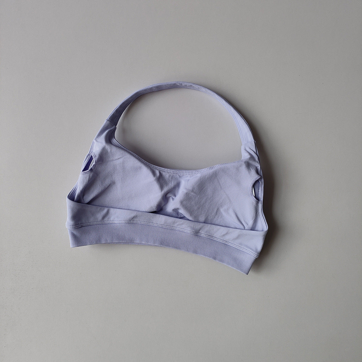 High-Elastic Halter Sports Bra with Removable Pads