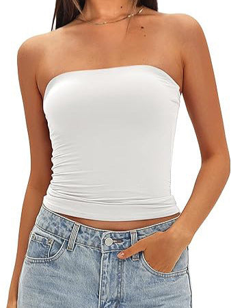 Strapless Slim Fit Tube Top