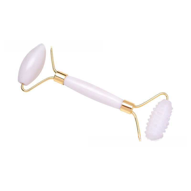 Rose Quartz Facial Roller and Gua Sha Tool