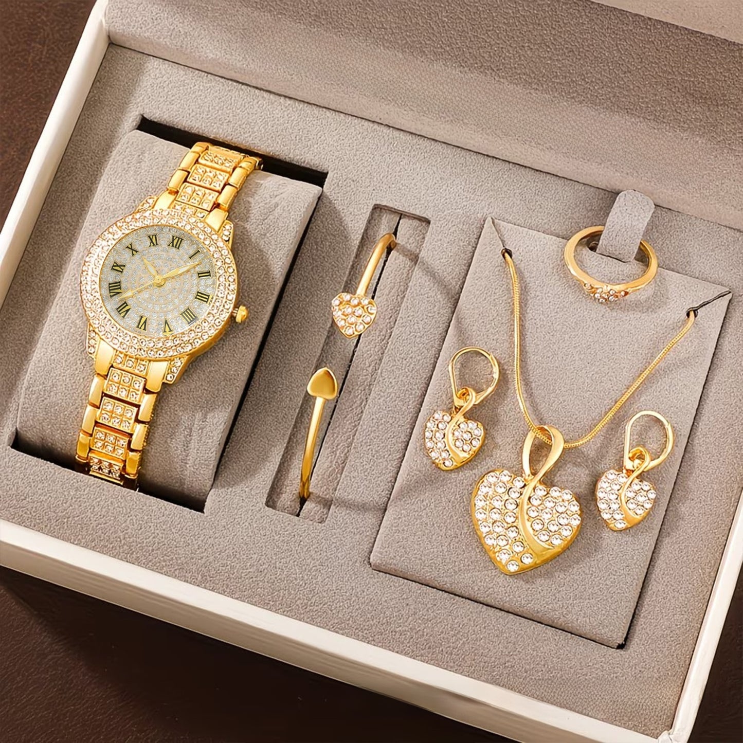 Fashion Roman Numeral Quartz Watch