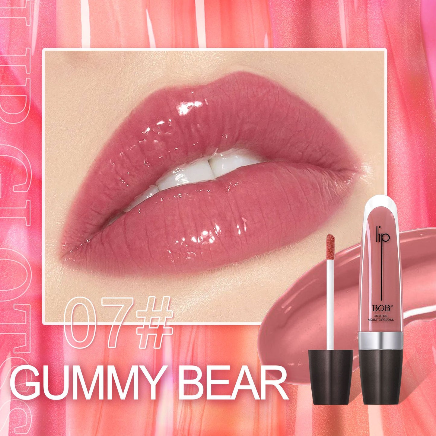 Lip gloss cosmetics