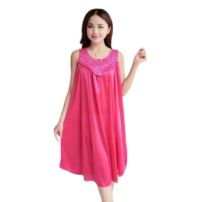 Suspender nightgown