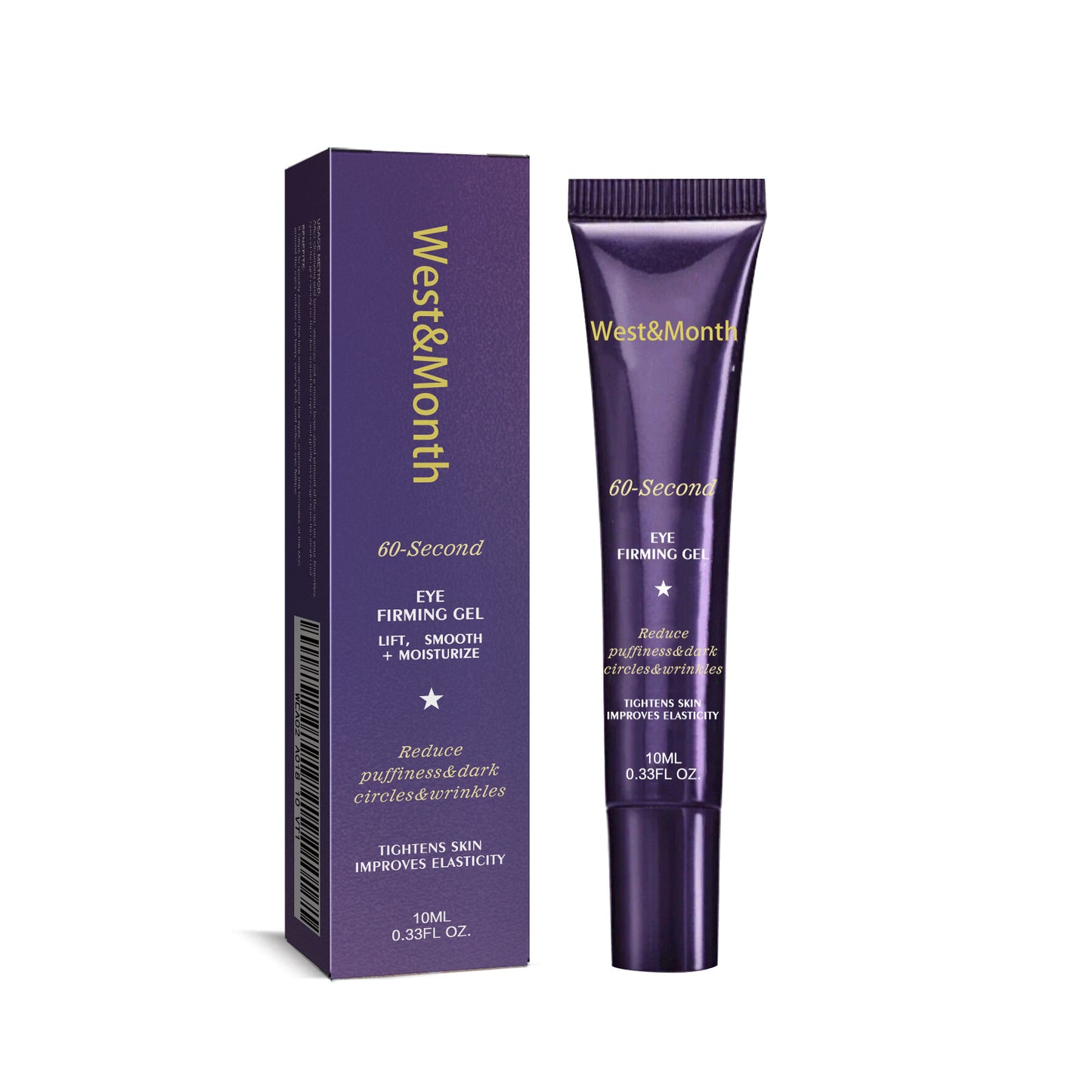 West Month Eye Care Gel Daily Reduces the Appearance of Fine Lines Around the Eyes, Moisturizes and Softens the Skin Around the Eyes