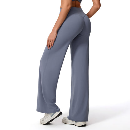 Loose and Soft Yoga Wide-Leg Pants
