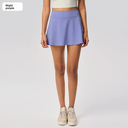 A-Line Sports Skirt with Built-in Shorts