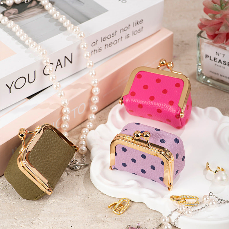 Mini Portable Jewelry Storage Box with Zipper Drip Depot