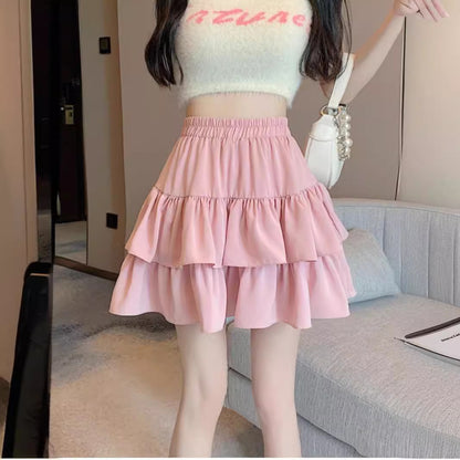 Womens High Waisted Cake Skirt