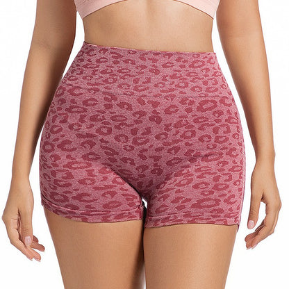 High-Waist Seamless Yoga Shorts