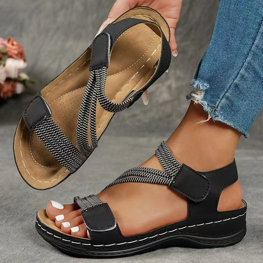 Casual Wedge Strap Sandals