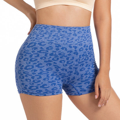 High-Waist Seamless Yoga Shorts