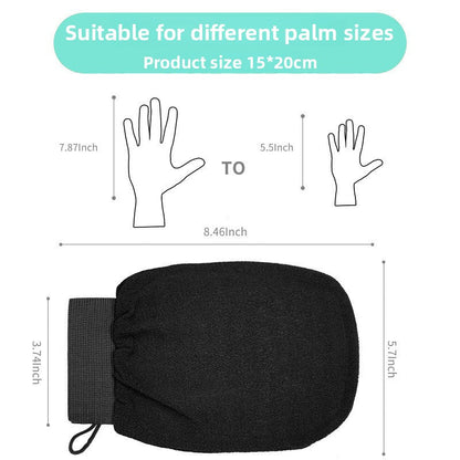 Exfoliating Bath Glove with Double-Sided Texture Drip Depot