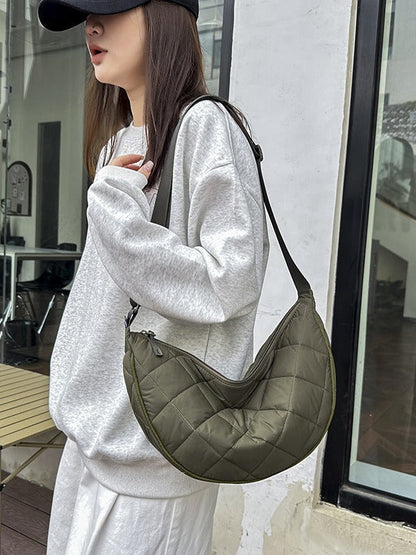 Fashion Nylon Dumpling Crossbody Bag Drip Depot
