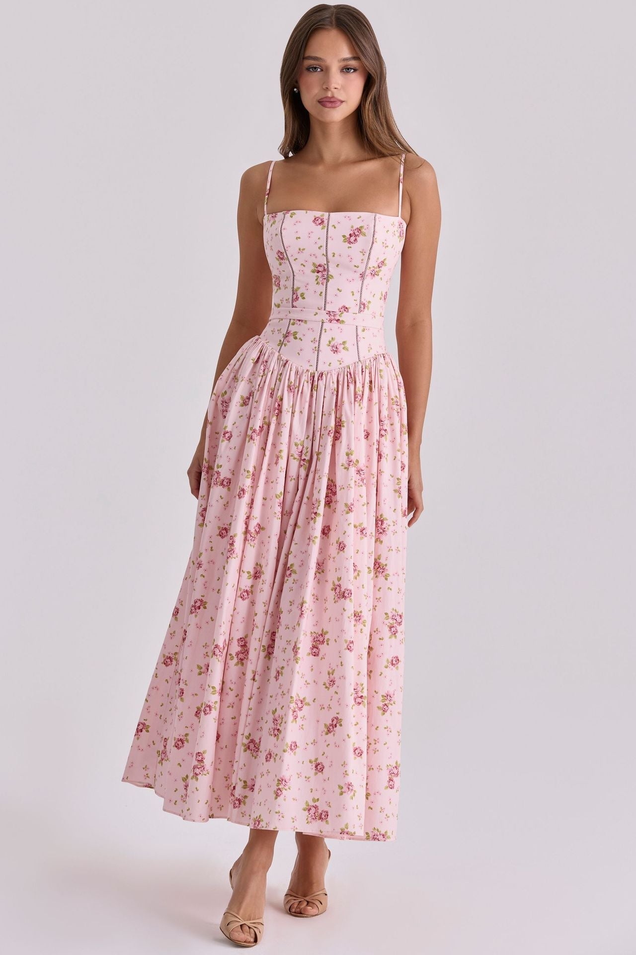 Slimming Strap Dress Drip Depot