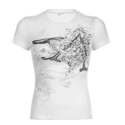 Printed Short Sleeve T-Shirt
