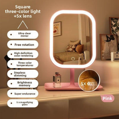 Smart Makeup Mirror with LED Lights