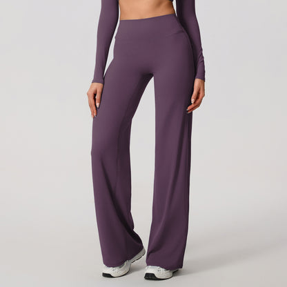 Loose and Soft Yoga Wide-Leg Pants