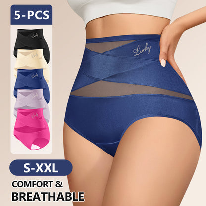 High-Waisted Seamless Tummy Control Panties