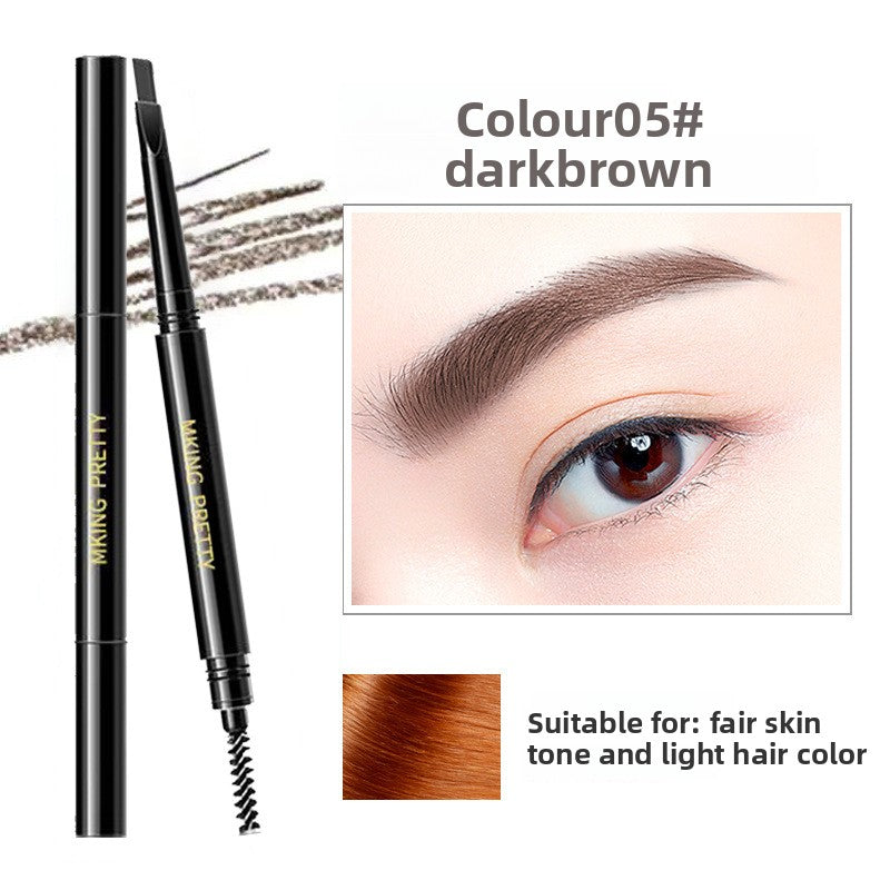 Triangle-head eyebrow pencil