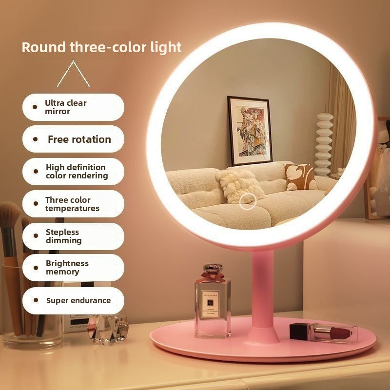 Smart Makeup Mirror with LED Lights