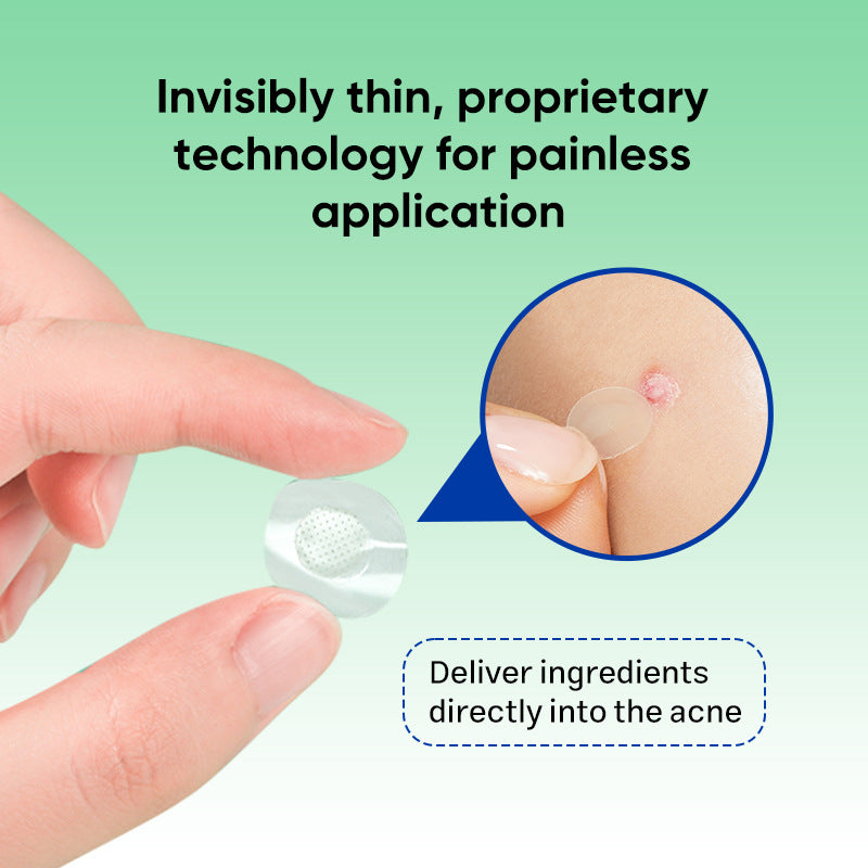 Round Acne Patches with Vitamin E