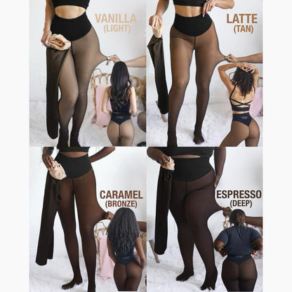 Fleece-lined leggings