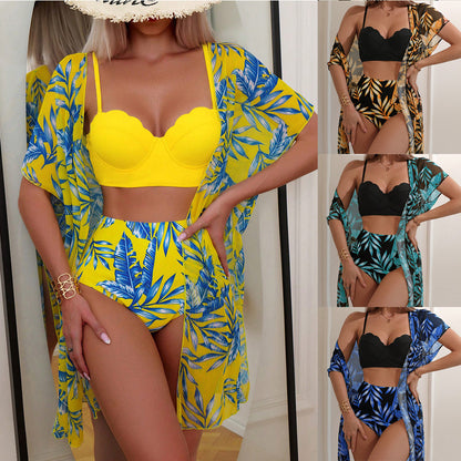 Womens Three Piece Swimsuit