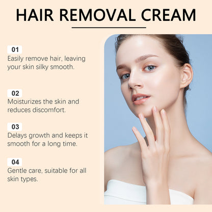 Body and Face Hair Removal Cream