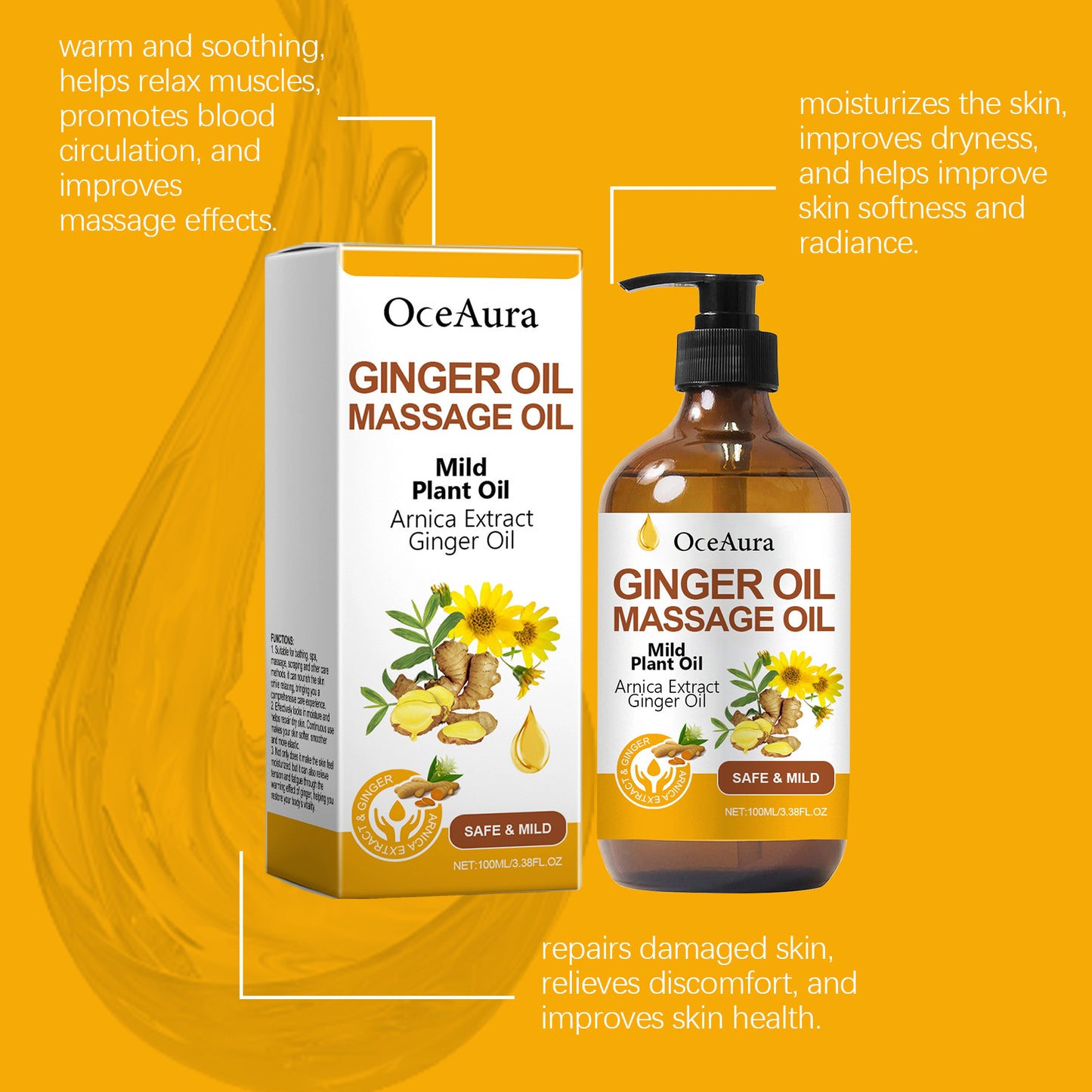 Ginger Massage Essential Oil