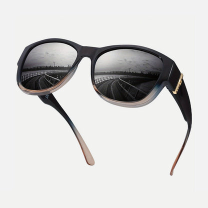 UV-protective driving sunglasses