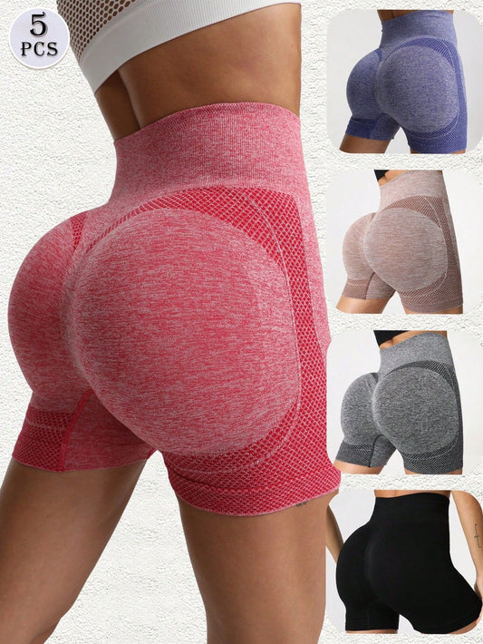 High-Waisted Yoga Shorts