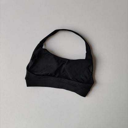 High-Elastic Halter Sports Bra with Removable Pads