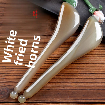 Natural Horn Acupuncture Beauty Sticks