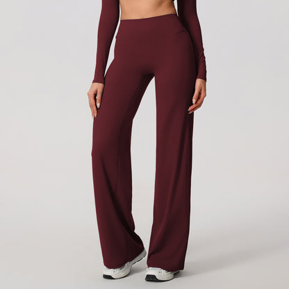 Loose and Soft Yoga Wide-Leg Pants