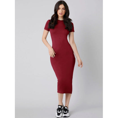 Womens Bodycon Knitted Dress Drip Depot