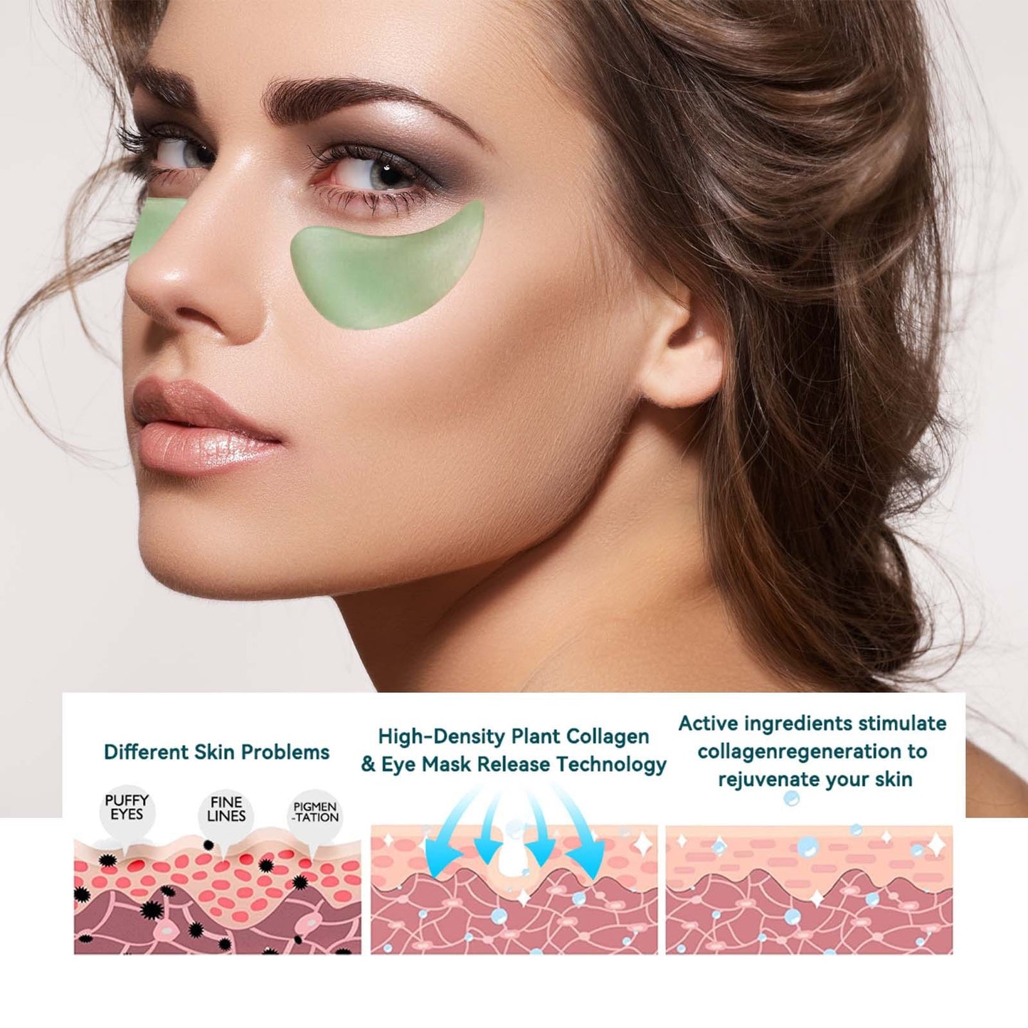 Seaweed eye mask