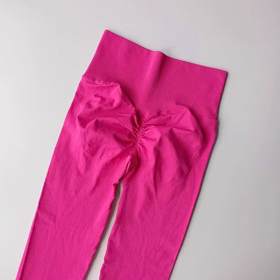 Quick-drying Tight High-waist Sports Pants Gym Running Yoga Pants