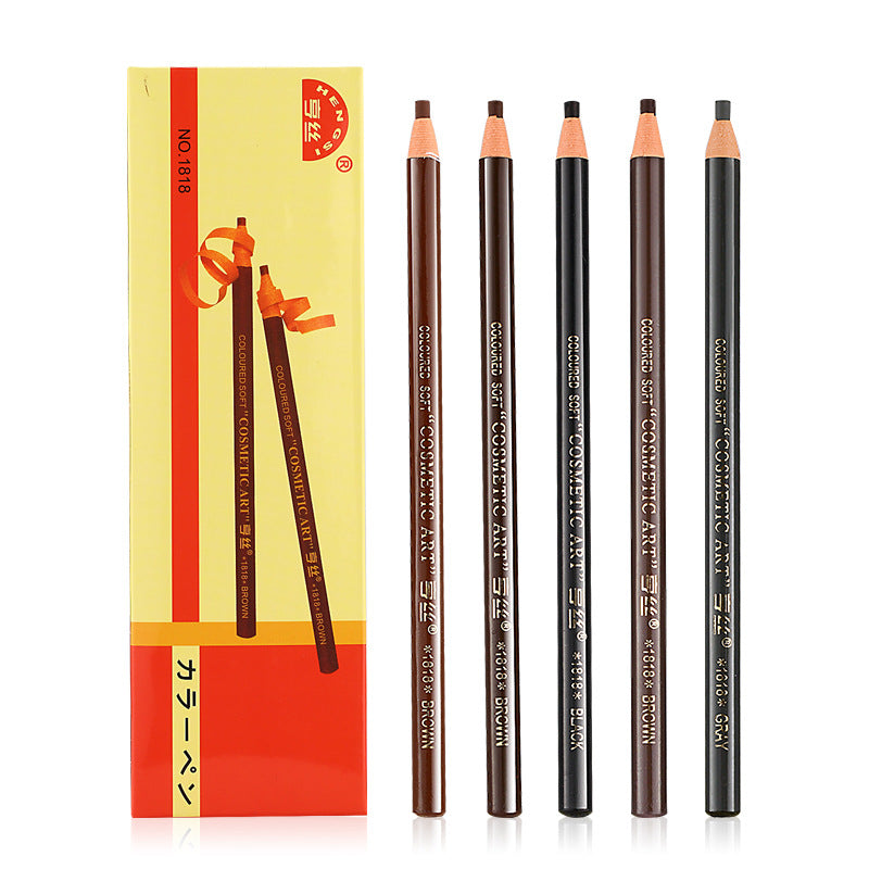 Eyebrow pencil, waterproof and sweat-resistant.