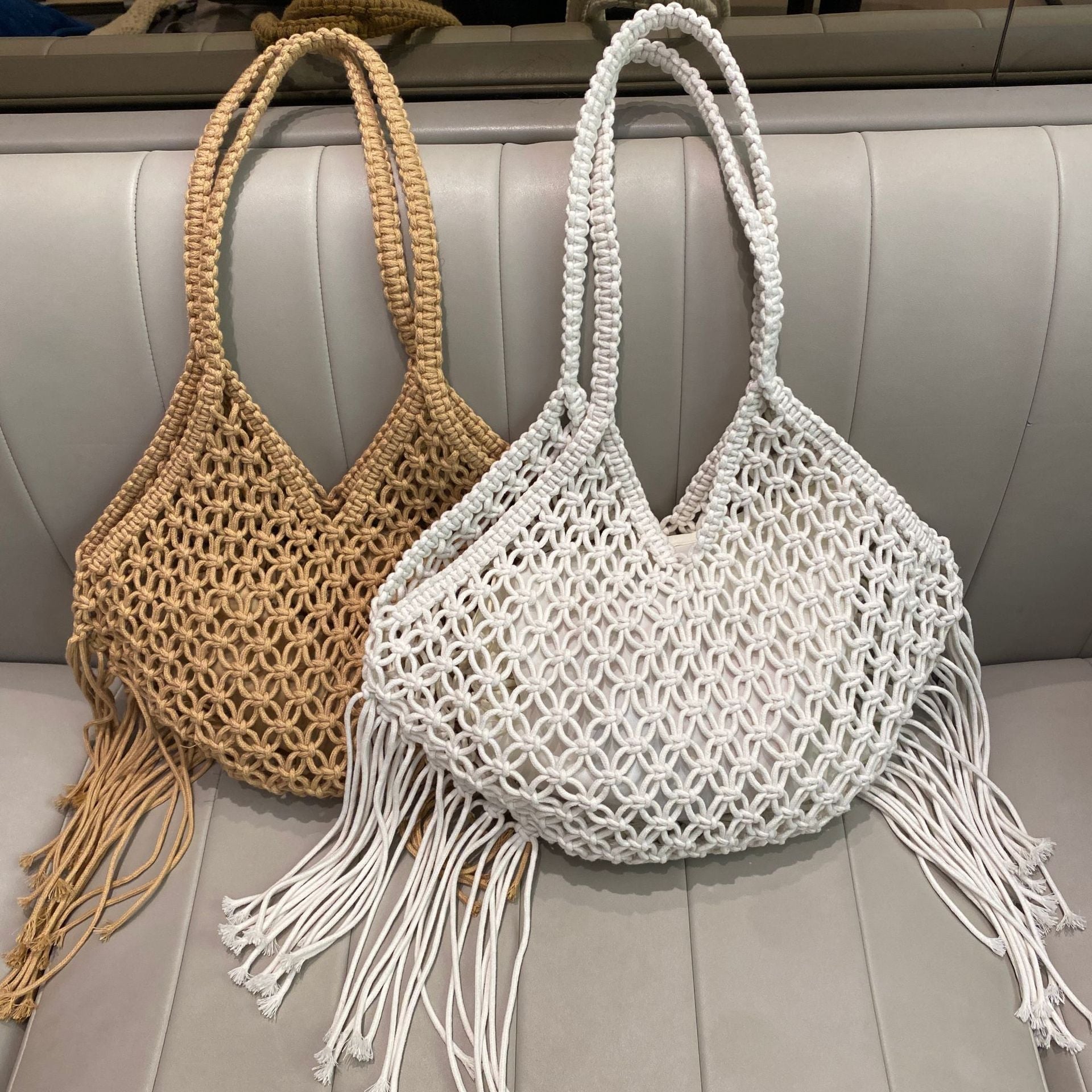Woven Tote Bag for Women Drip Depot
